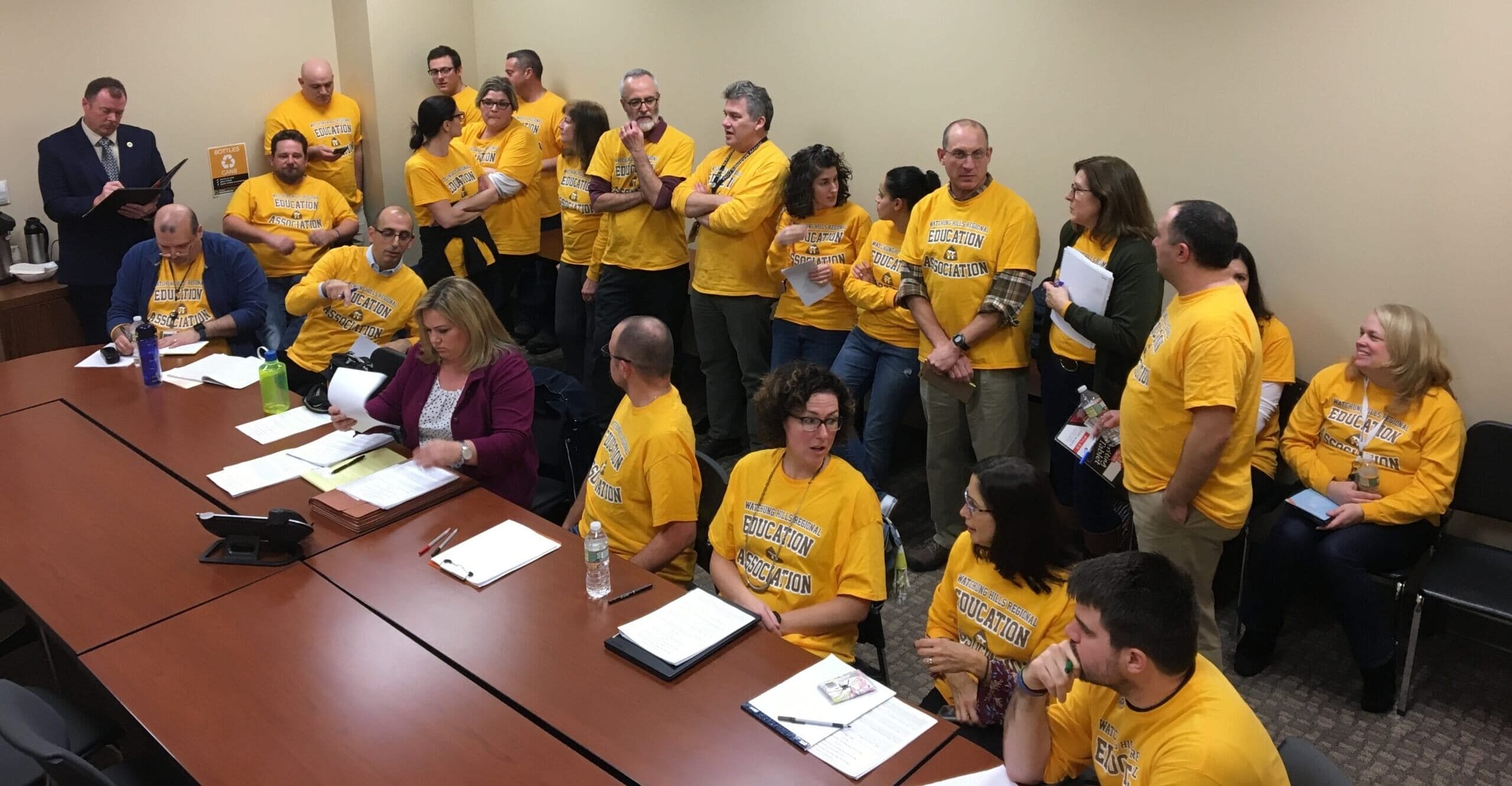 Njea Whrea Bargaining Table Small Room Credit Ken Karnas Scaled